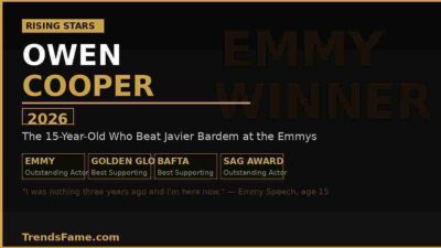 Owen Cooper Rising Star: Adolescence to Emmy Winner at 15