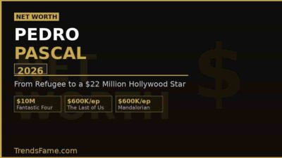 Pedro Pascal Net Worth 2026: From Refugee to $22 Million