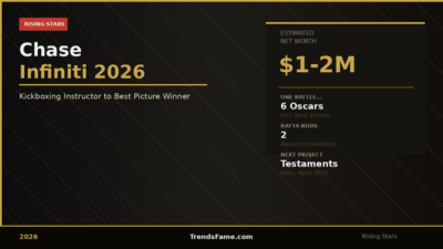 Chase Infiniti Net Worth 2026: From Kickboxing Instructor to a Best Picture Winner in Two Years