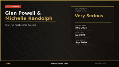 Glen Powell and Michelle Randolph: Inside Their Relationship Timeline, From Rumors to “Very Serious”